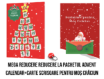 PACHET PROMO Advent Calendar+Carte Scrisoare pentru Moș Crăciun
